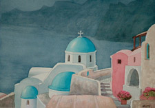 Painting: Oia